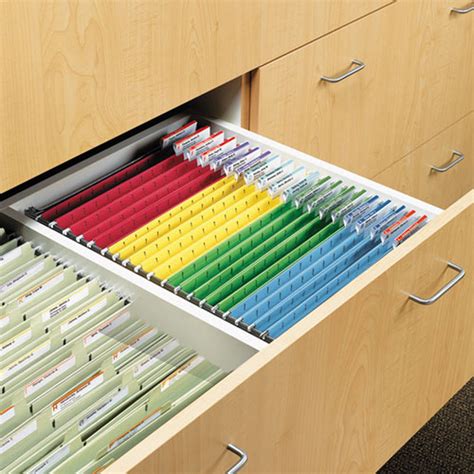 hanging file folder drawer rails